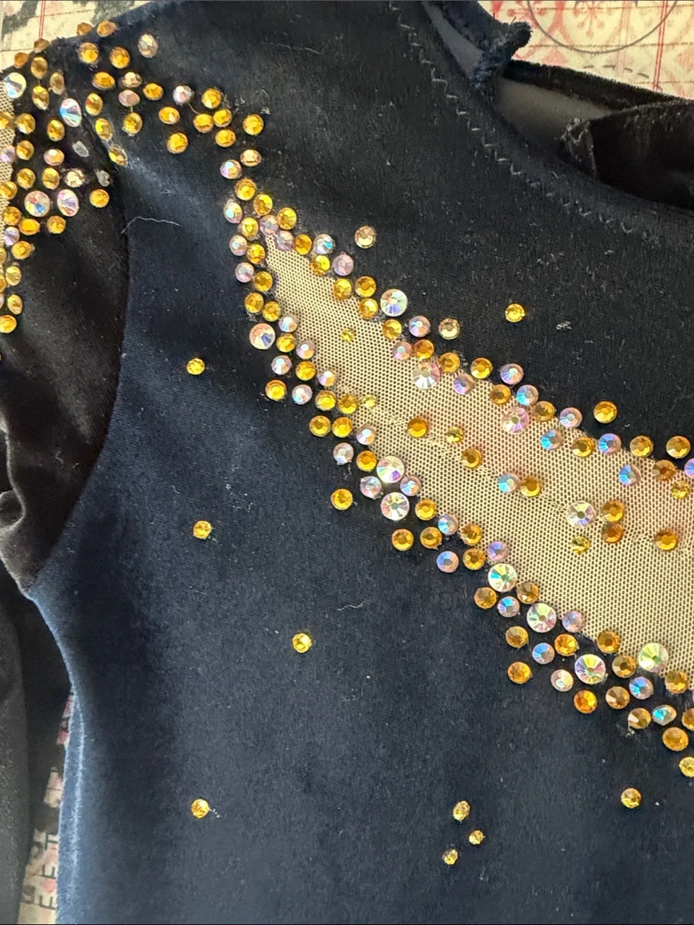 Girls' Figure Skating Dress, bespoke design